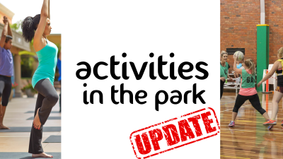 Activities in the Park activity changes due to heat forecast