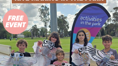 Kite Making in the Park 
